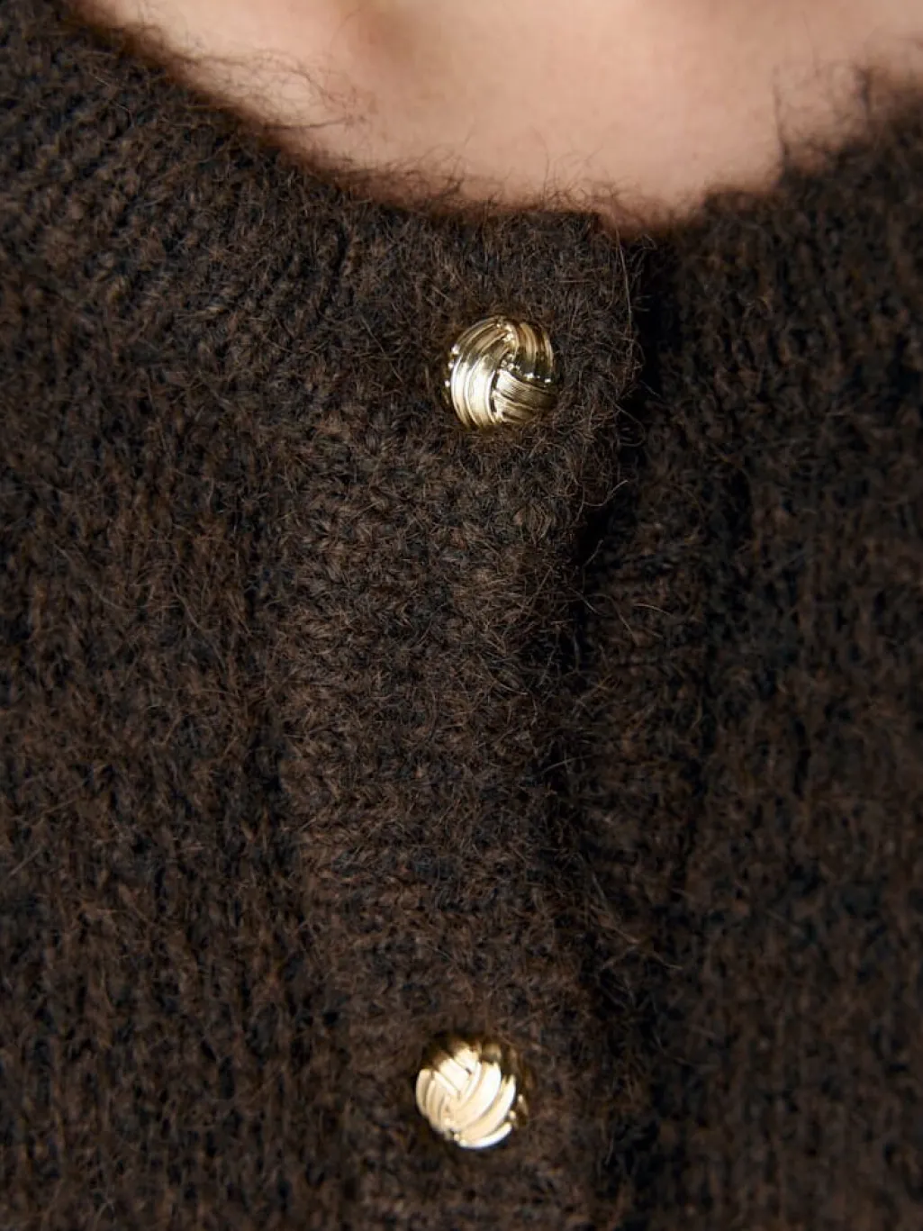 Objsaggia Re L/S Knit Cardigan