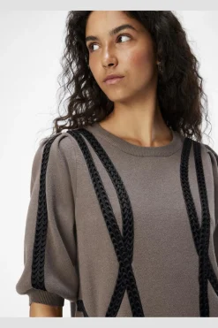 Object Objua Knit 2/4 o Dre 134 | Klänningar