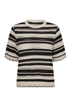 Co´Couture Odettecc tripe O-Knit 42018 | Sticka