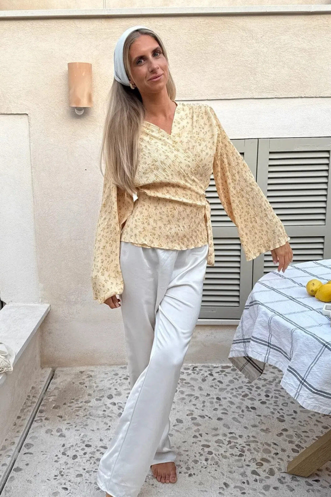 BYIC Ofeiaic Wrap hirt A23939 | Blusar & Skjortor