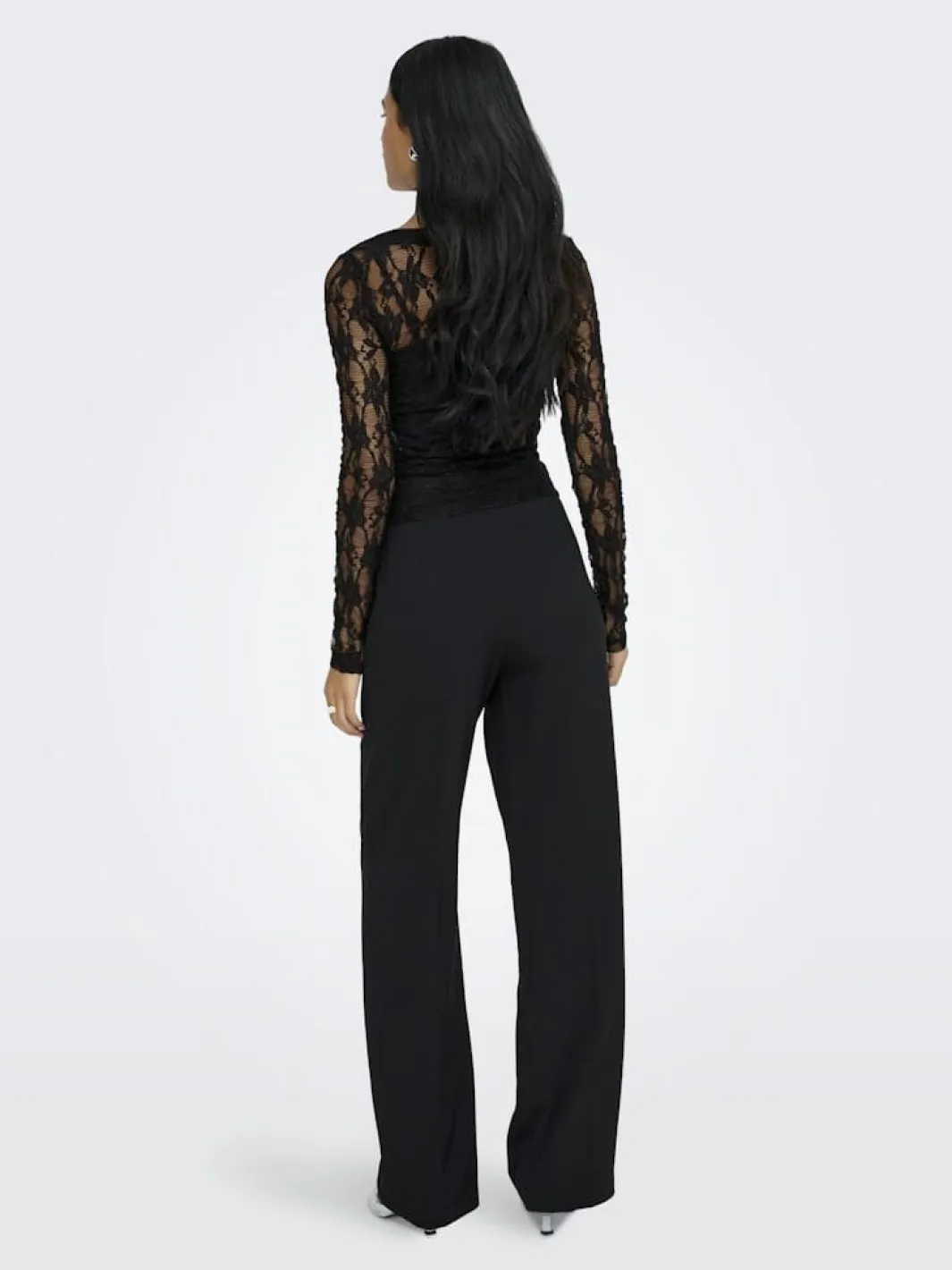 Only Onaba / V-Neck ace Top | Blusar & Skjortor
