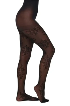 Only Onlaviaya Floral Tights Acc | Jeans, Leggings & Byxor