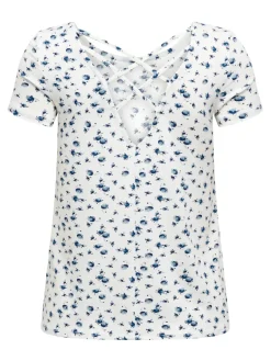 Only Onbera Back ace Up / Top | T-Shirts & Toppar