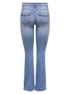 Only Onlblush Back Pock Fla Tai222 Dnmnoos | Jeans, Leggings & Byxor
