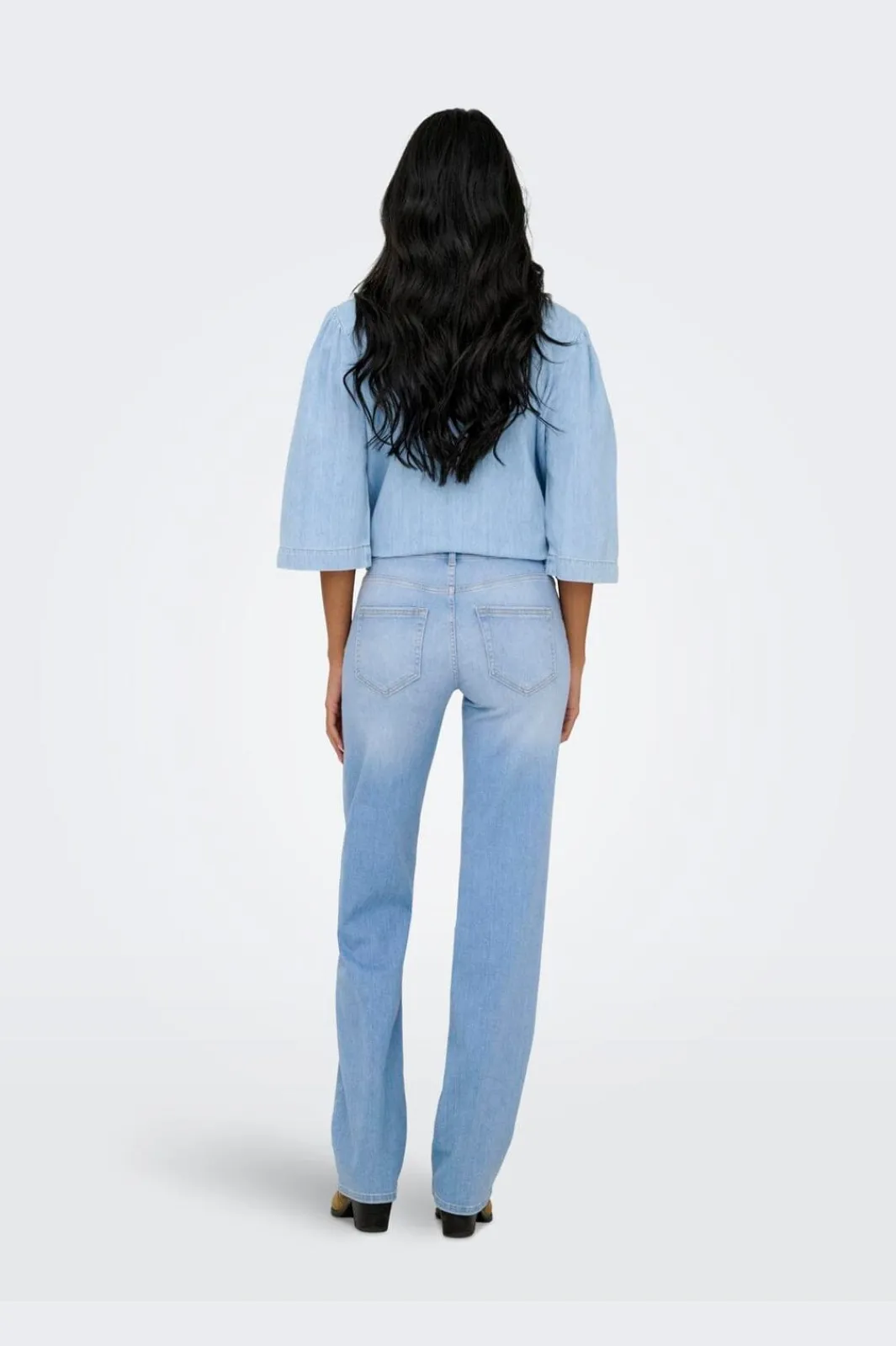 Only Onlblush Mid Straight Rea828 | Jeans, Leggings & Byxor