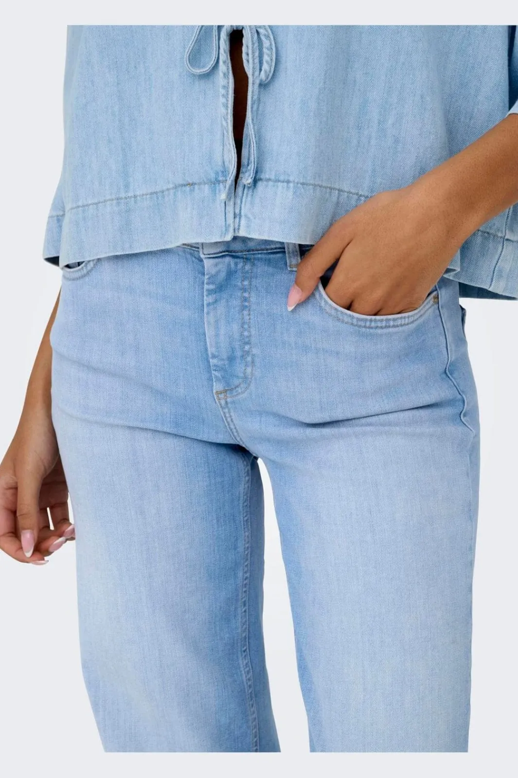 Only Onlblush Mid Straight Rea828 | Jeans, Leggings & Byxor