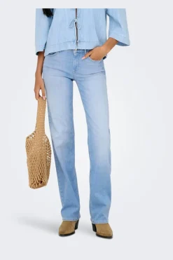 Only Onlblush Mid Straight Rea828 | Jeans, Leggings & Byxor