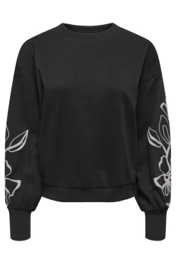 Only Onbrooke / O-Neck Fower wt | Träningsoveraller & Comfy Wear