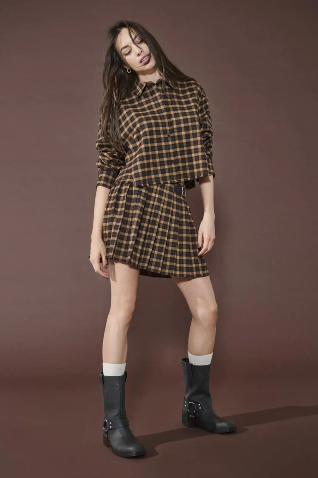 Only Oncat ife / Check hirt | Blusar & Skjortor