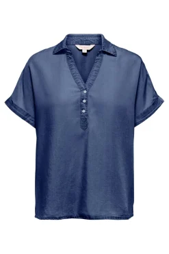 Only Onchari ife Cap eeve hirt Cc | Blusar & Skjortor