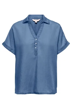 Only Onchari ife Cap eeve hirt Cc | Blusar & Skjortor