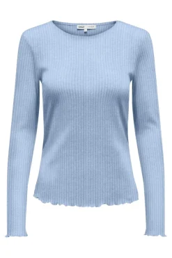 Only Onea / Rib Baic Top | Blusar & Skjortor