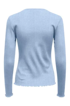 Only Onea / Rib Baic Top | Blusar & Skjortor