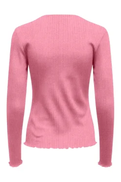 Only Onea / Rib Baic Top | Blusar & Skjortor