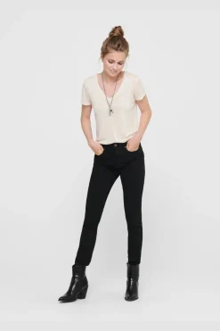 Only Onlforever Black Life Sk | Jeans, Leggings & Byxor