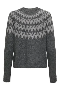 Only Onfry Jq Gitter O-Neck Cc Knt | Sticka