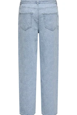 Only Onlgianna Straight Flower 15352390 | Jeans, Leggings & Byxor