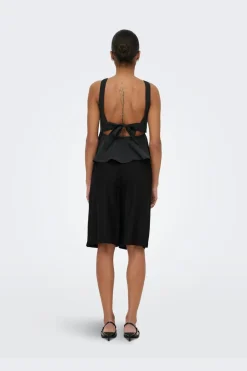 Onlgoa Linen Bl Long Shorts Cc Tlr