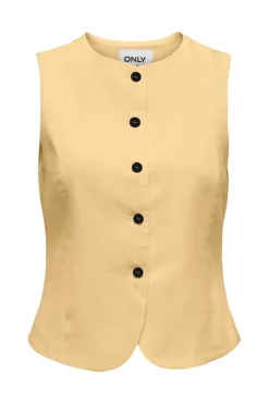 Only Onlgoa S/L Linen Bl Waistcoat Cc Tlr | Västar
