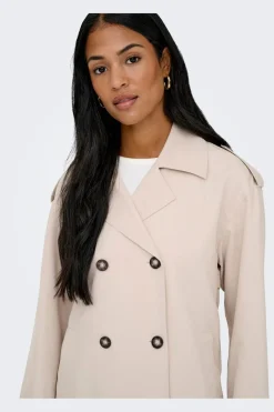 Only Onhannah hort ife Trenchcoat | Ytterkläder & Jackor