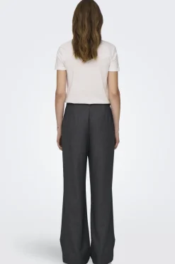 Only Onlhattie Pleat Mel Str Pant Tlr 15304707 | Jeans, Leggings & Byxor