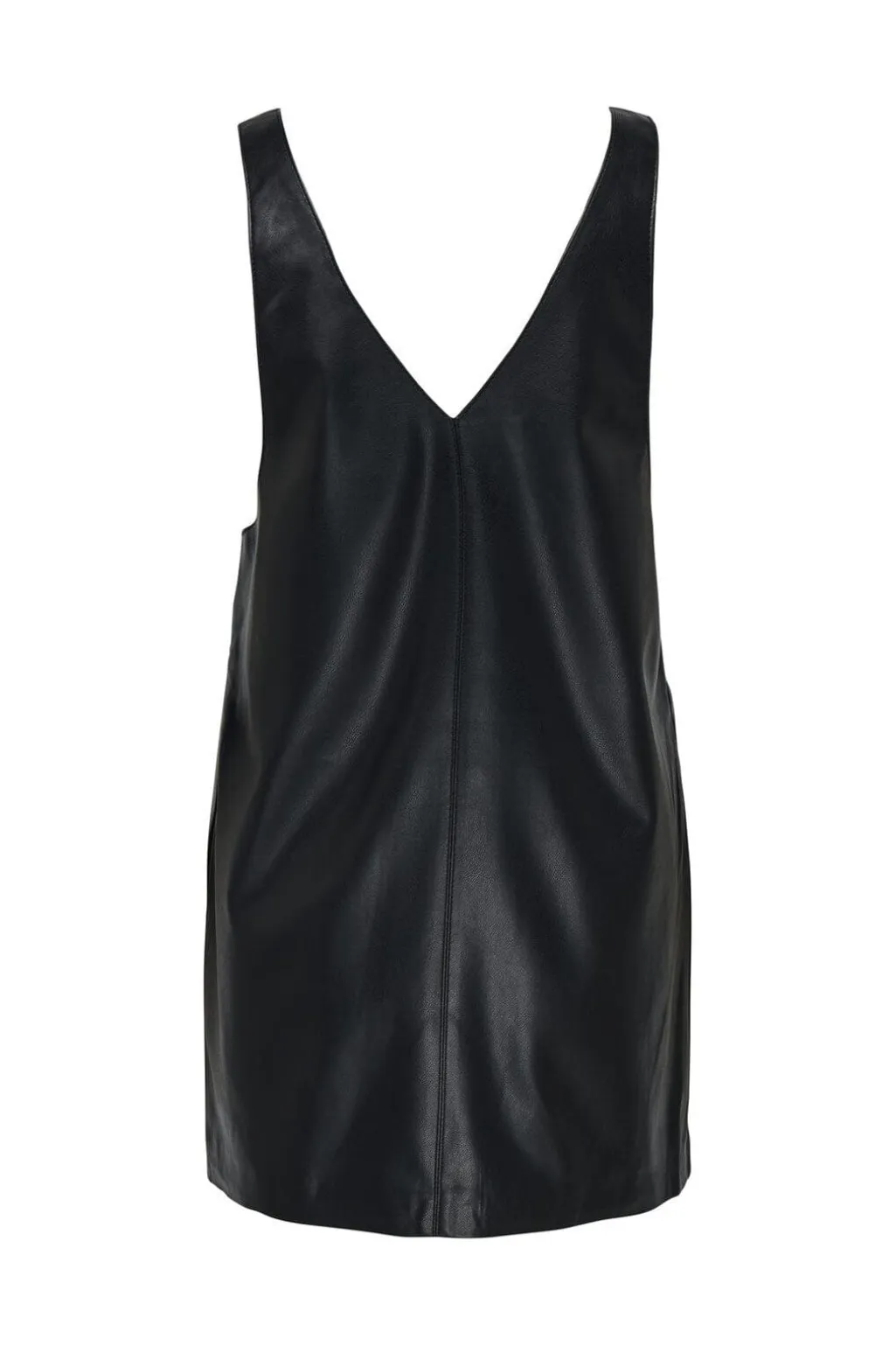 Onlheidi Faux Leather Spencer Dress