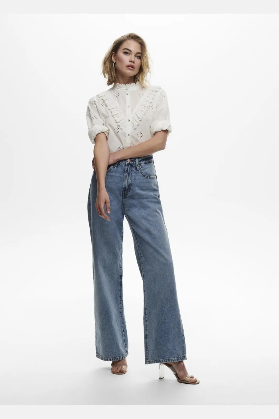 Only Onlhope Wide Rea345 | Jeans, Leggings & Byxor