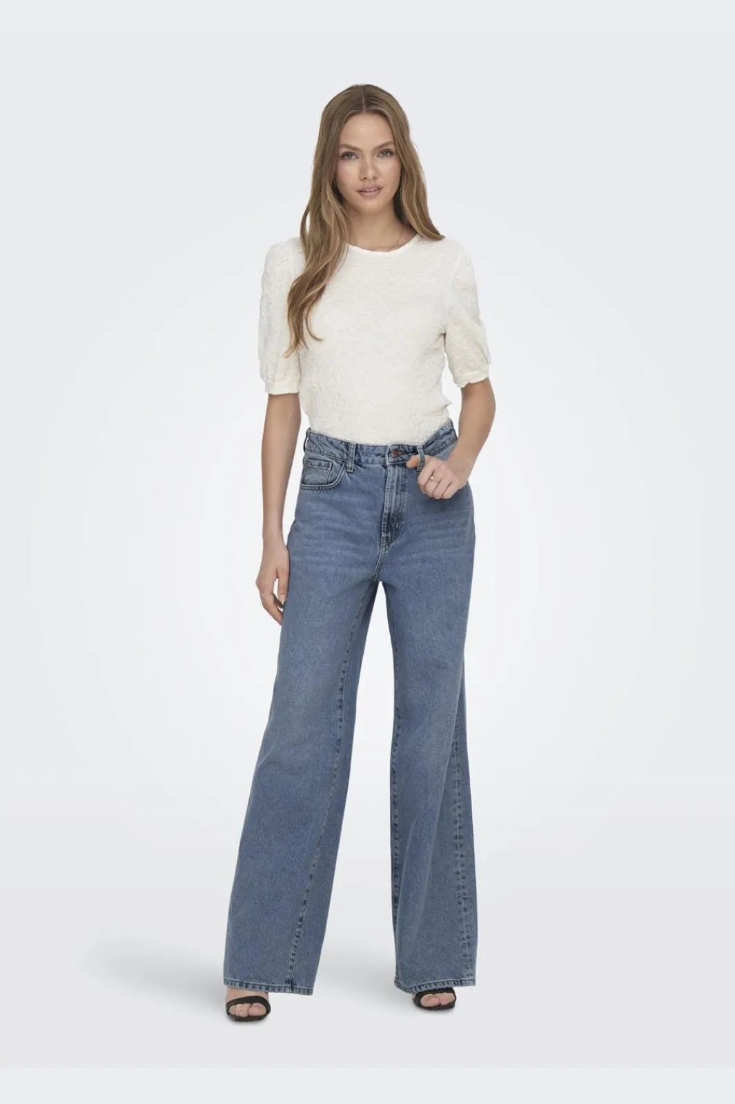 Only Onlhope Wide Rea345 | Jeans, Leggings & Byxor