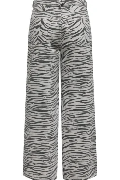 Only Onlhope Zebra Wide Sik | Jeans, Leggings & Byxor