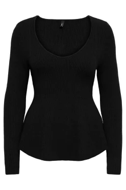 Only Onibi V-Neck Rib Pepu Cc Knt | Sticka