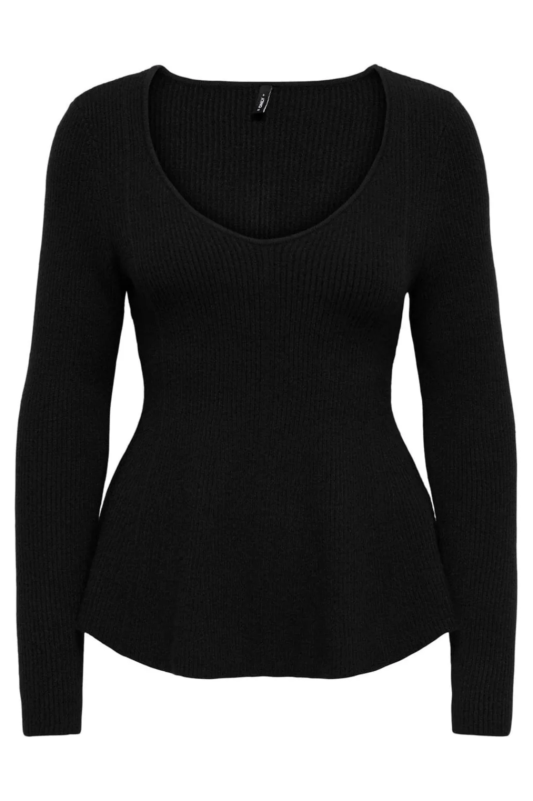 Only Onibi V-Neck Rib Pepu Cc Knt | Sticka