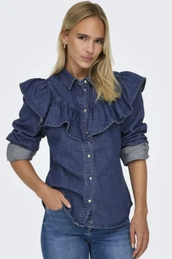 Only Onindigo Fri hirt Qyt | Blusar & Skjortor