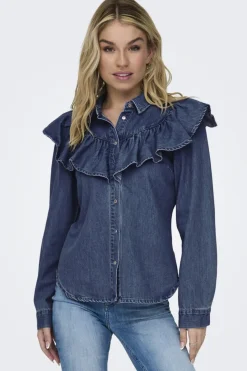 Only Onindigo Fri hirt Qyt | Blusar & Skjortor