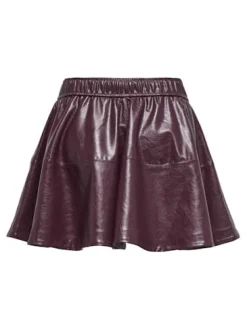 Only Onjacky Faux eathe kater kirt | Kjolar