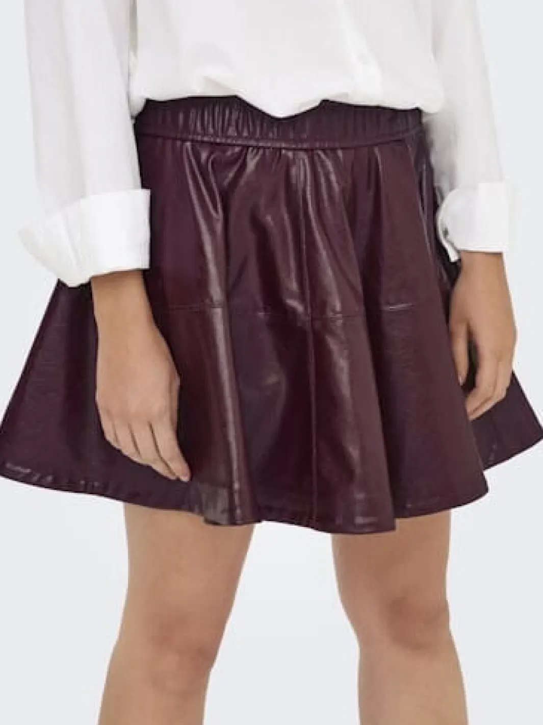 Only Onjacky Faux eathe kater kirt | Kjolar