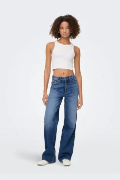 Only Onljuicy Wide Leg Dot330 | Jeans, Leggings & Byxor