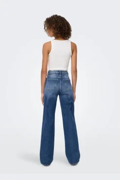 Only Onljuicy Wide Leg Dot330 | Jeans, Leggings & Byxor