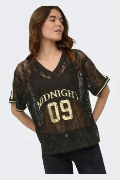Only Onjue / V-Neck ace Top | T-Shirts & Toppar