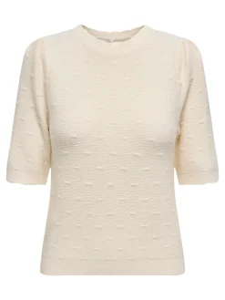 Only Onkatia tructure O-Neck Cc Knt | T-Shirts & Toppar