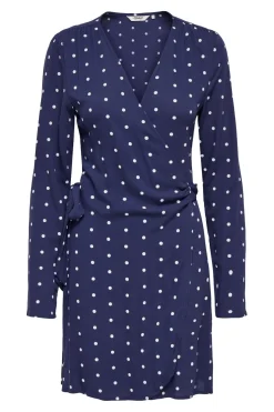 Onlkeshav L/S V-Neck Wrap Dress