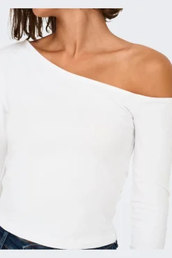 Onllive Love Life L/S Oneshoulder Topjrs