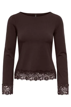 Only Onive ove / O-Neck ace Top | Blusar & Skjortor