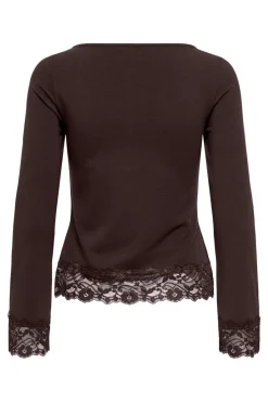 Only Onive ove / O-Neck ace Top | Blusar & Skjortor