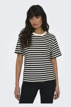 Only Onivina / tripe Tee | T-Shirts & Toppar