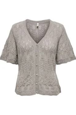 Only Onovey Gitter Button Top Knt | T-Shirts & Toppar