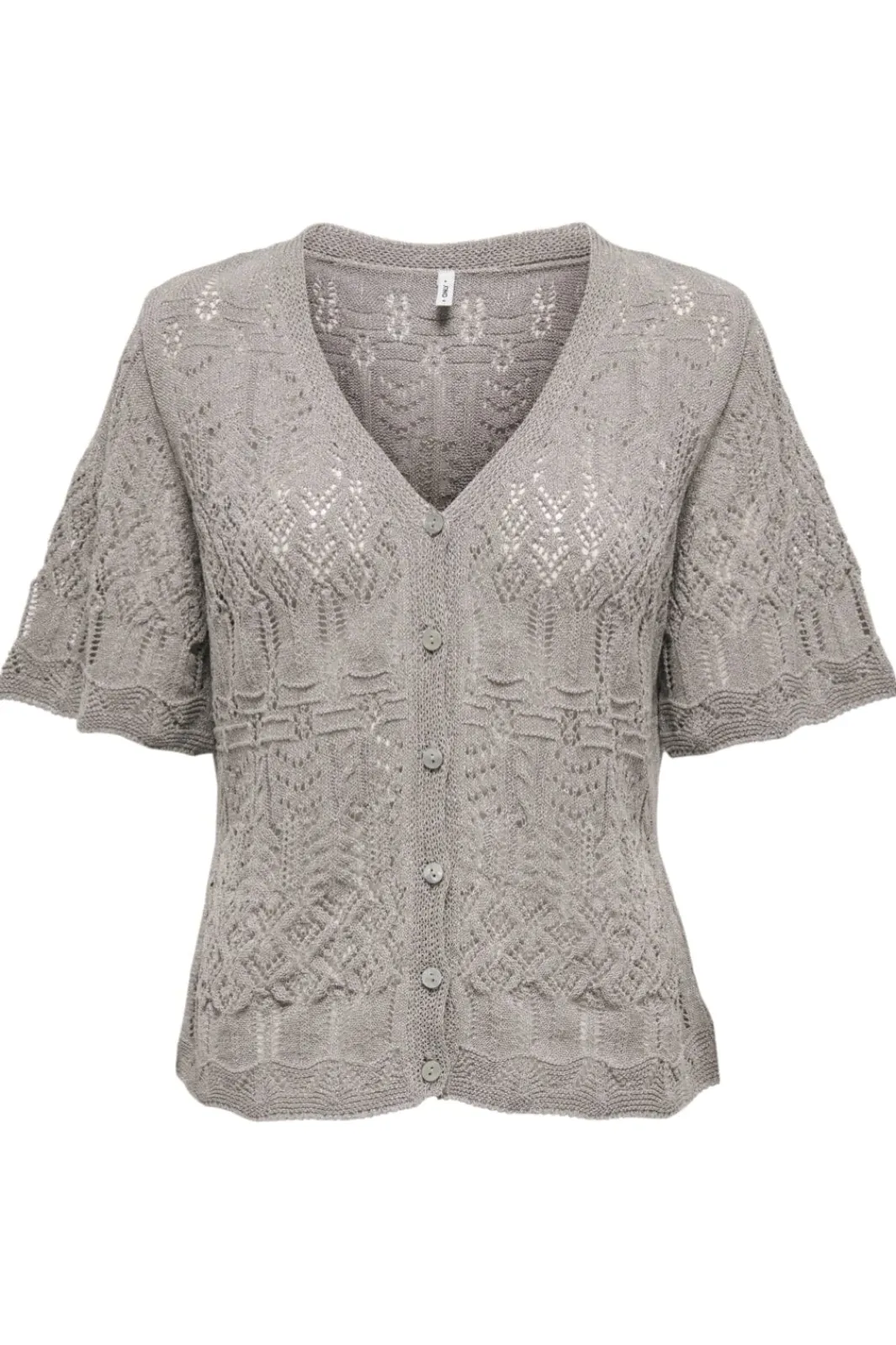 Only Onovey Gitter Button Top Knt | T-Shirts & Toppar