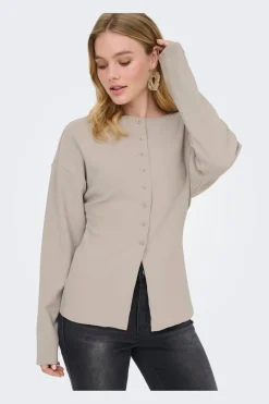 Onlluma-Clever L/S Waist Cardigan Tlr