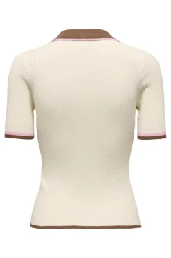 Onlmeddi Life Ss Contrast Polo Cc Knt