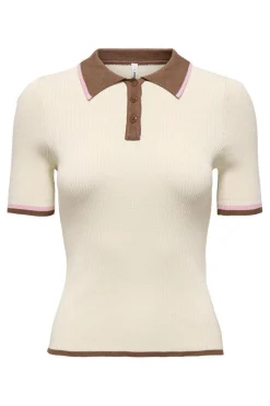 Onlmeddi Life Ss Contrast Polo Cc Knt