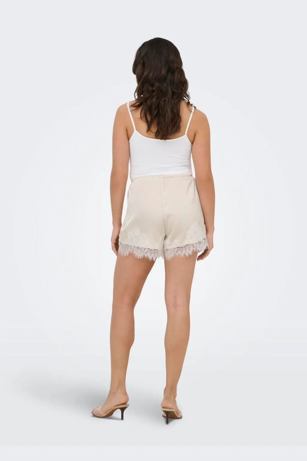 Onlmenus Lace Satin Shorts